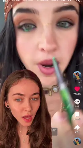 A post by @fatherrlex on TikTok caption: #Stitch w @chloe ✨🌿 another day of tryna look like the hot girls😮‍💨omg haven’t done one of these videos in almost a year, is this a sign to bring this series back??🤭 #makeup #SkinCare #yapping #haircare #makeuphacks #tiktokshopfinds #skincareroutine #skincaretips #makeuproutine #makeuptutorial #greenscreen #greenscreenvideo 
