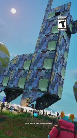 A post by @fortnite on TikTok caption: you can run, but you can't hide... OG 50v50 Zero Build is live!