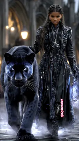 A post by @cyberclef on TikTok caption: The Guardian of the Night