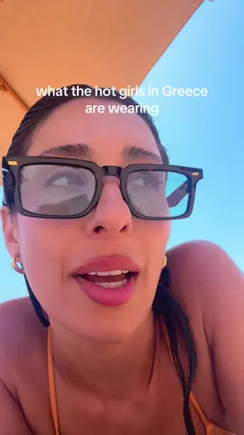 A post by @mayakapouranis on TikTok caption: I juST grew out my bob & now I’m tempted all over again haha 😭 #greecetiktok #greecetravel #europeansummer 