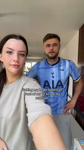A post by @paulandmorgann1 on TikTok caption: Nits would live in a mansion if they were on his head x #foryou #viral 