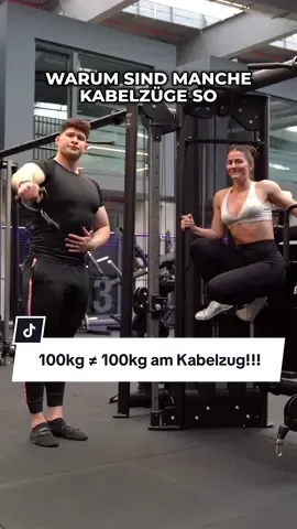 A post by @kaygedan on TikTok caption: 100kg ≠ 100kg am Kabelzug!!! #muskelaufbau #fitness #fitnesstips #gymtips 