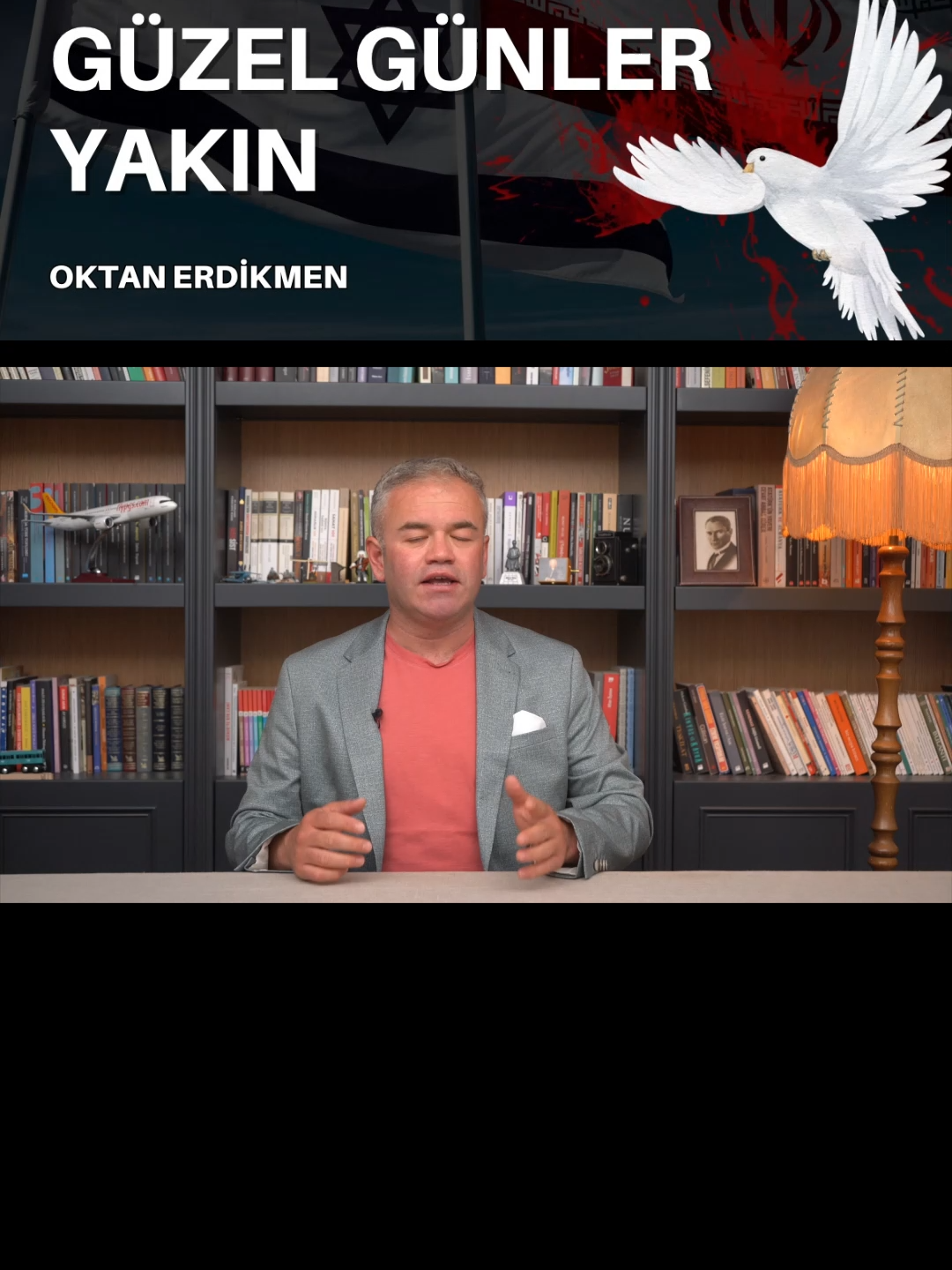 A post by @oktanerdikmen on TikTok caption: Ve ateşkes: Güzel günler yakın  #oktanerdikmen