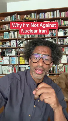 A post by @toureshow on TikTok caption: Iran has a right to defend itself. Iran has a right to exist. 
