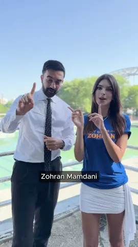 A post by @zohran_k_mamdani on TikTok caption: Listen to @Emrata: young people can decide this election. Polls are open until 9pm. 