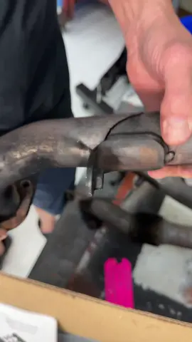 A post by @davesautocenter on TikTok caption: BD Exhaust Manifold Upgrade. A excellent option for an upgrade 👨‍🔧 #autoshop #enginebuilder #carrepair #autorepair 