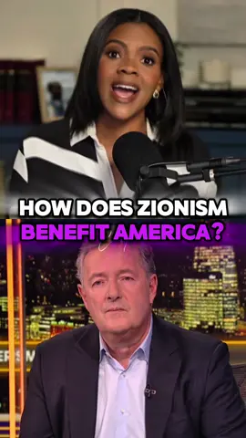 A post by @candaceoshow on TikTok caption: How exactly does America's support for Israel benefit Americans? #Candace 