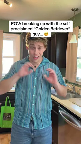 A post by @justinfukoo on TikTok caption: Guess he’s NOT the goodest boy after all 😔🐕 #cringe #goldenretriever #breakup #MaestriDelPov #awkward  🎥: @Kaitlyn Fuko 