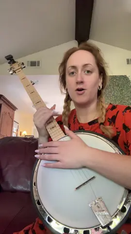 A post by @lostmymarblesagain on TikTok caption: Any acrylic nail girls have any hacks for playing banjo 