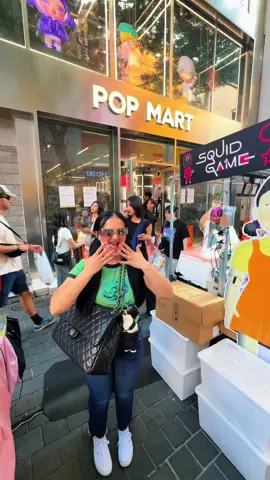 A post by @mikaylanogueira on TikTok caption: I NEED A LABUBU #popmart #korea #labubu #shopping #kbeauty 
