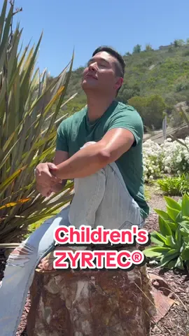 A post by @athomewithbryan on TikTok caption: #ZYTRECPartner Summer is in full bloom and I think it's time for a Summer reset with @Zyrtec. Children's ZYRTEC® can help bring your child 24-hour allergy relief . Head to my link in bio to learn more! #allergies #summertime #dadsoftiktok #pediatricianrecommended #athomewithbryan