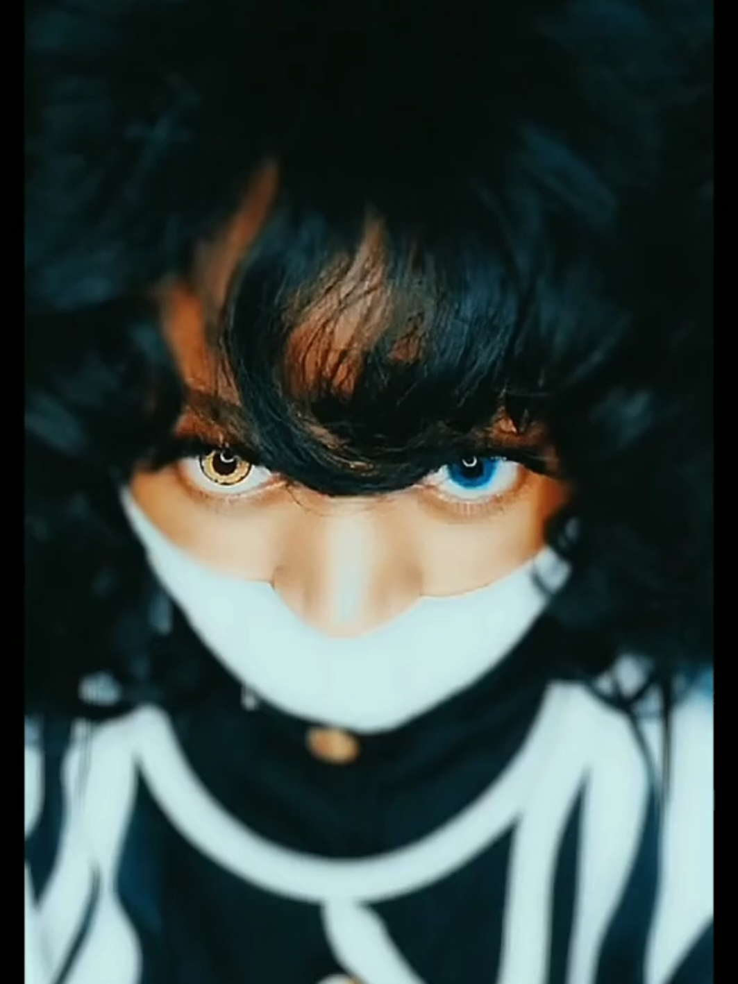A post by @zateraz on TikTok caption: Is anyone going to see the movie when it comes out??💙💛 #obanaicosplay #kimetsunoyaiba #fyp #animewatchers #mangareaders 