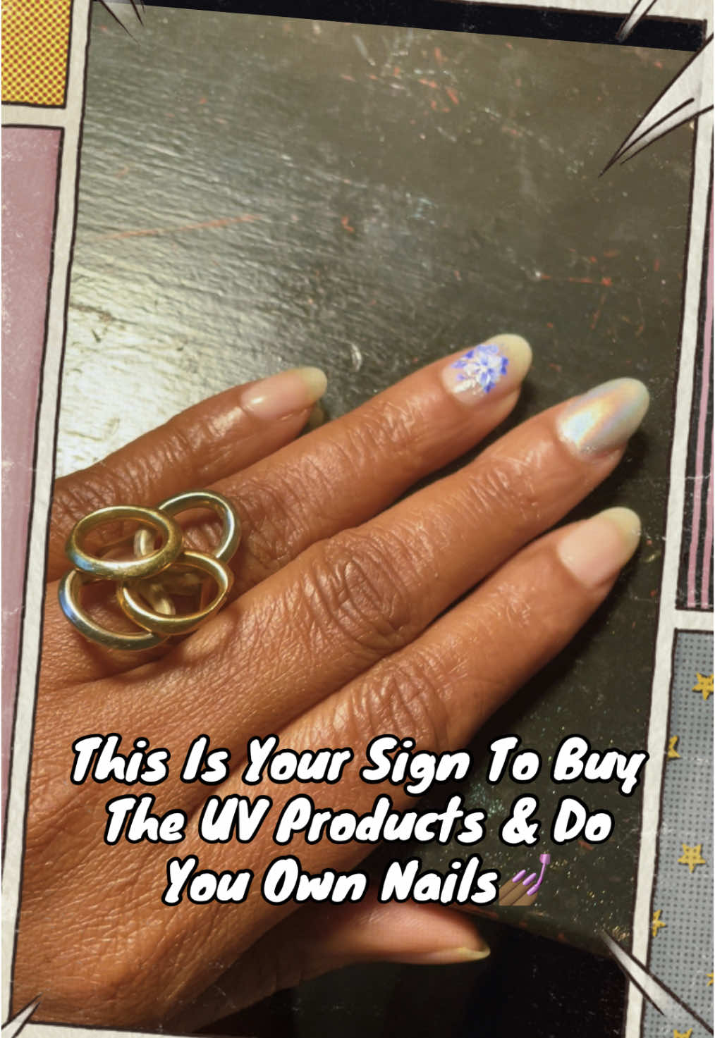 A post by @mommymadekidapprovedtv on TikTok caption: DIY💅🏾