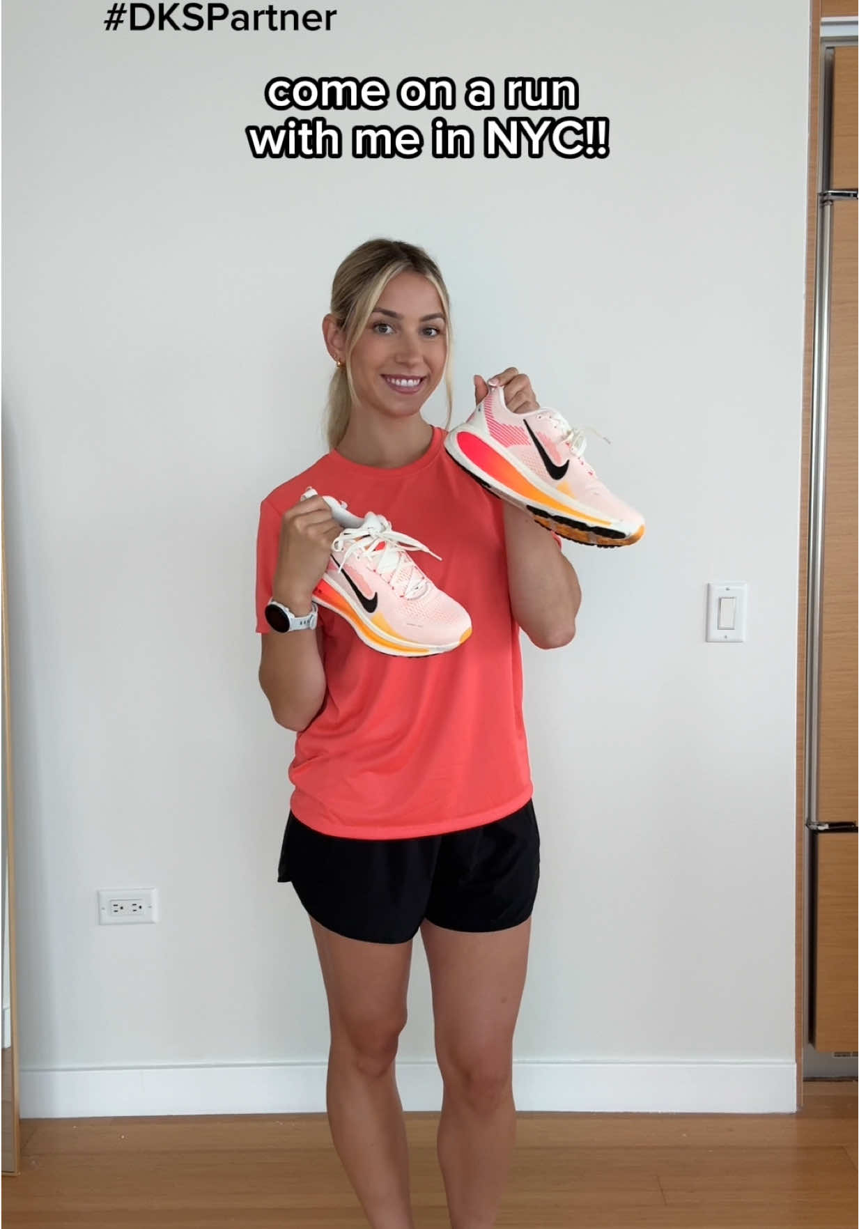 A post by @katiefeeneyy on TikTok caption: Getting back into running has never felt better 🏃‍♀️☀️ @DICKS Sporting Goods #DKSpartner 