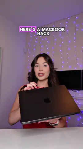 A post by @rominagafur on TikTok caption: MacBook hack I’m pretty sure you didn’t know about! #macbook #macbookhacks #macbooktips 