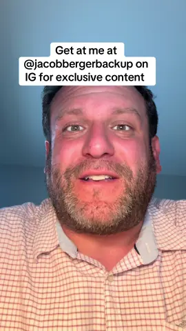 A post by @jacobbergeractor on TikTok caption: Exclusive content on my ig @jacobbergerbackup go holla at me 
