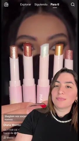 A post by @leidys_sotolongo on TikTok caption: ✨HODAAA✨Comenta del 1 al 10 que tanto te gustó el Crystal Jelly Glaze Stick 2.0 de @SHEGLAM❤️ Duet con @Diana Montoya #SHEGLAMJellyStick #SHEGLAMcrueltyfree