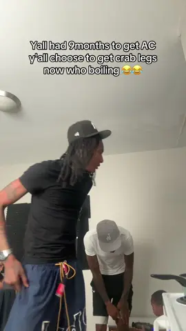 A post by @baby3akakev on TikTok caption: 😂😂it's 105 out this bitch