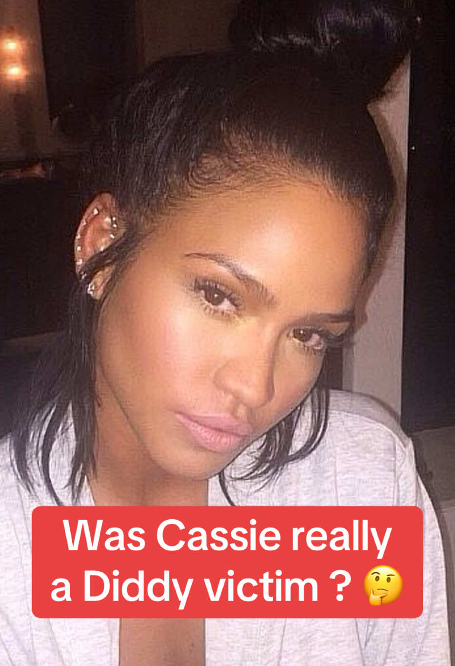 A post by @tiktokyoungboss on TikTok caption: The Punisher says Cassie never accused him of doing anything bad to her during the Diddy freak-offs — she even told him she felt ‘comfortable’ with him. He now thinks that just meant she felt safer than with the others.