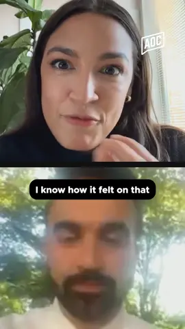 A post by @aoc on TikTok caption: If @Zohran Mamdani wins, the rent's getting frozen. If Andrew Cuomo wins, the rent's going up. That's what's on the ballot tonight in New York — a choice between a city for all of us, or one just for the handful at the top.  There's one hour left. Let's win this.