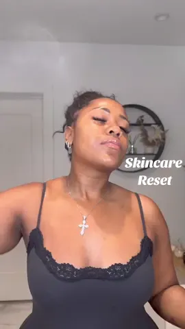 A post by @badbrownskinnn on TikTok caption: Honeyyyy my skin needed some serious TLC #SkinCare #nighttimeroutine #skincareroutine 