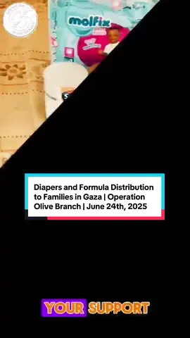 A post by @operationolivebranch on TikTok caption: Diapers and formula distribution the the children and babies at Camp Ard Al Zaytoon, thanks to our amazing partner @amani.rajeh and the camp admins! And thanks to you all, the donors and supporters 🕊️ Video by @Ismail Al Madhoun 🇵🇸  #diapers #diapersforlife #diaperbag #diaperchange #babyformula #babyformulashortage #campardalzaytoon #campoliveland #operationolivebranch #oob 