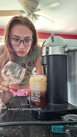 A post by @evaamarieee_ on TikTok caption: the least aesthetic coffee video you’ll ever watch😛 but this horchata creamer 10/10 #evaamarieee_ #fyp #Tatcha #coffee #horchatacoffee 