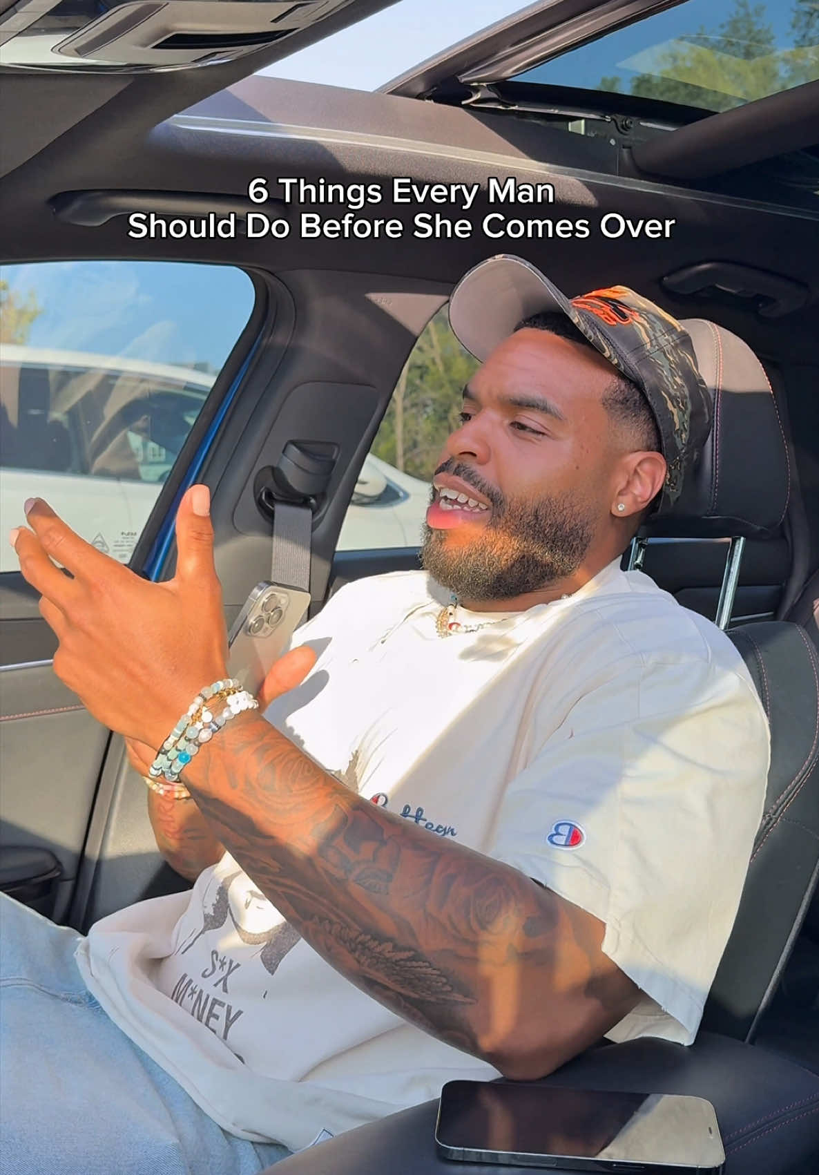 A post by @drewwalls10 on TikTok caption: 6 Things Every Man Should Do Before She Comes Over. #datingadvice #drewwalls10 #fyp #viral 