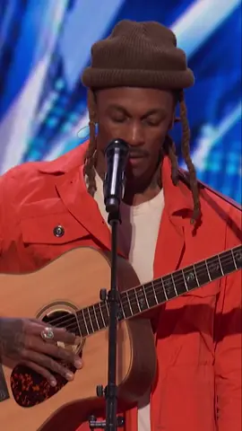 A post by @agt on TikTok caption: Chuck Adams takes "Iris" by the Goo Goo Dolls and makes it his own. #AGT | @NBC and Peacock 