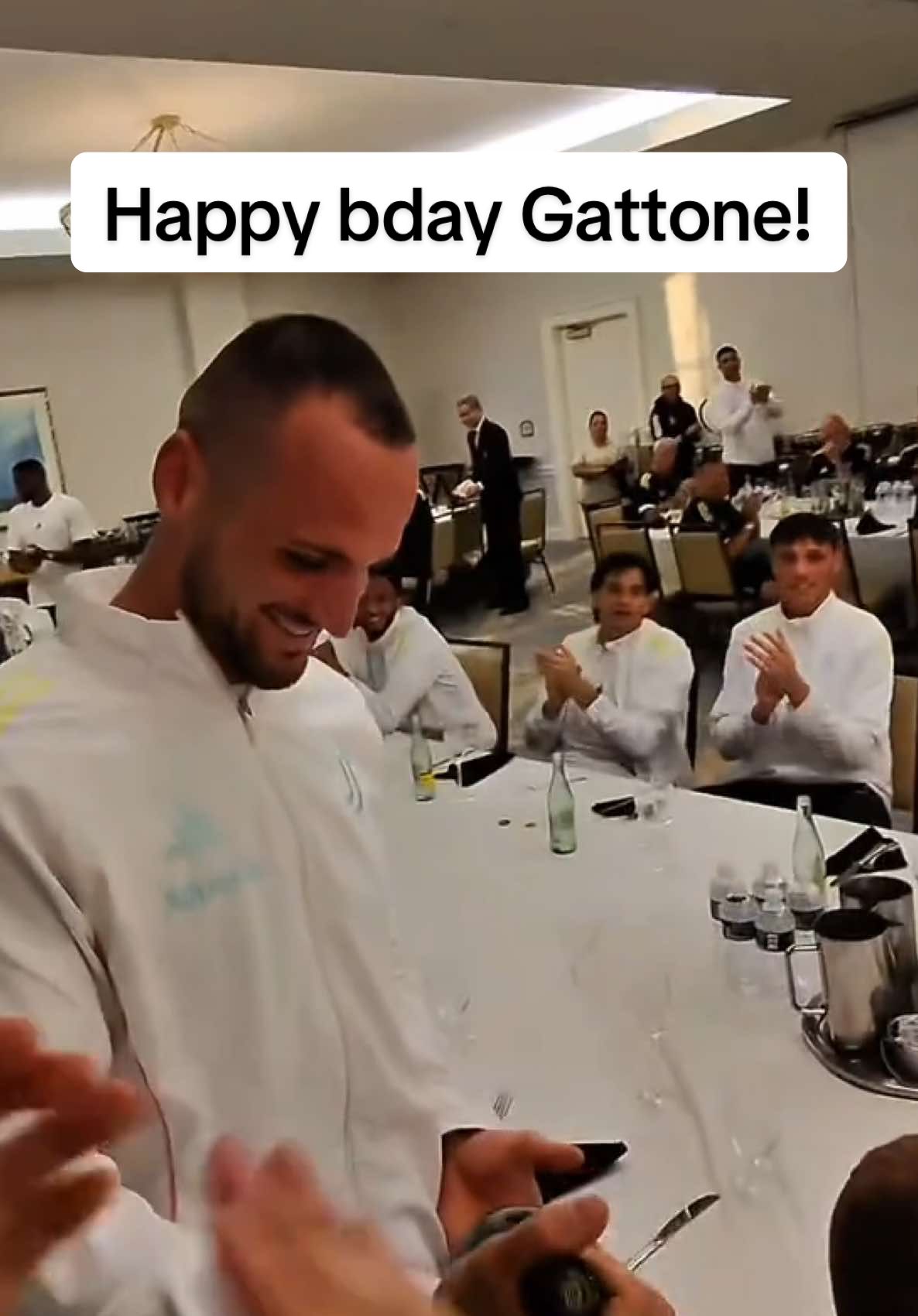 A post by @juventus on TikTok caption: Happy bday Fede! 🤍🖤#birthday #gatti #juventus #ferrari #FIFACWC  