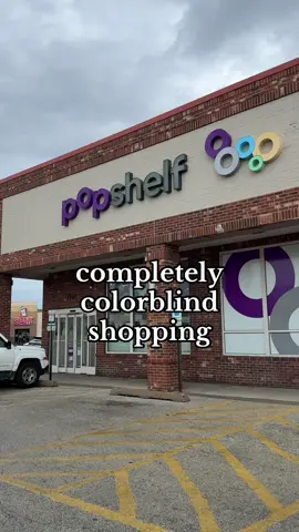 A post by @natashac44 on TikTok caption: Were the carts purple?? #Achromatopsia #Colorblind #Blindness #Blind #PopShelf #Shopping #Haul #Accessibility #ForYou #FYP @popshelf 