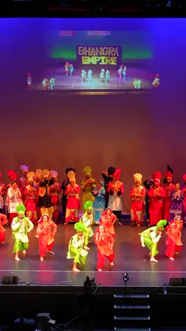 A post by @bhangraempire on TikTok caption: Bringing back a few Empire classics on this legendary stage! #bhangraempire #bhangrateam #bruinbhangra #mulakaatan #akhiyanudeekdiyan #misspooja #bhangradance #bhangralove