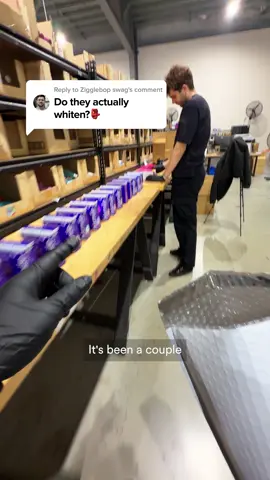 A post by @hismile on TikTok caption: What is BRO doing? ☠️😳 #whitening #ad
