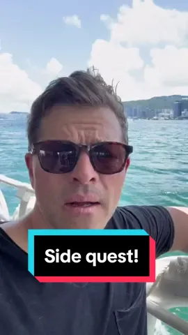 A post by @mishacollins on TikTok caption: When I woke up yesterday, I had no idea that I’d be spending the day in Hong Kong today… #SideQuest #fyp #foryou #foryoupage #hongkong #politics 