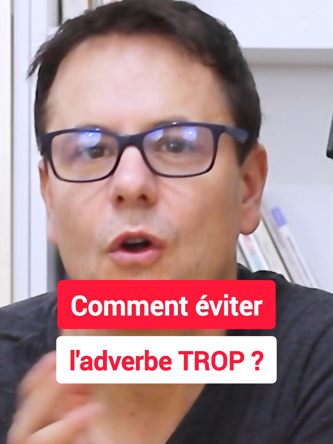 A post by @francaisavecpierre on TikTok caption: Cette vidéo te donnera quelques idées pour éviter l’adverbe “trop” en français ! 😉  📕 Notre COURS GRATUIT pour niveau intermédiaire et avancé : https://www.francaisavecpierre.com/inscription-cours-fr/   #francaisavecpierre #francais #learnfrench #easyfrench #france