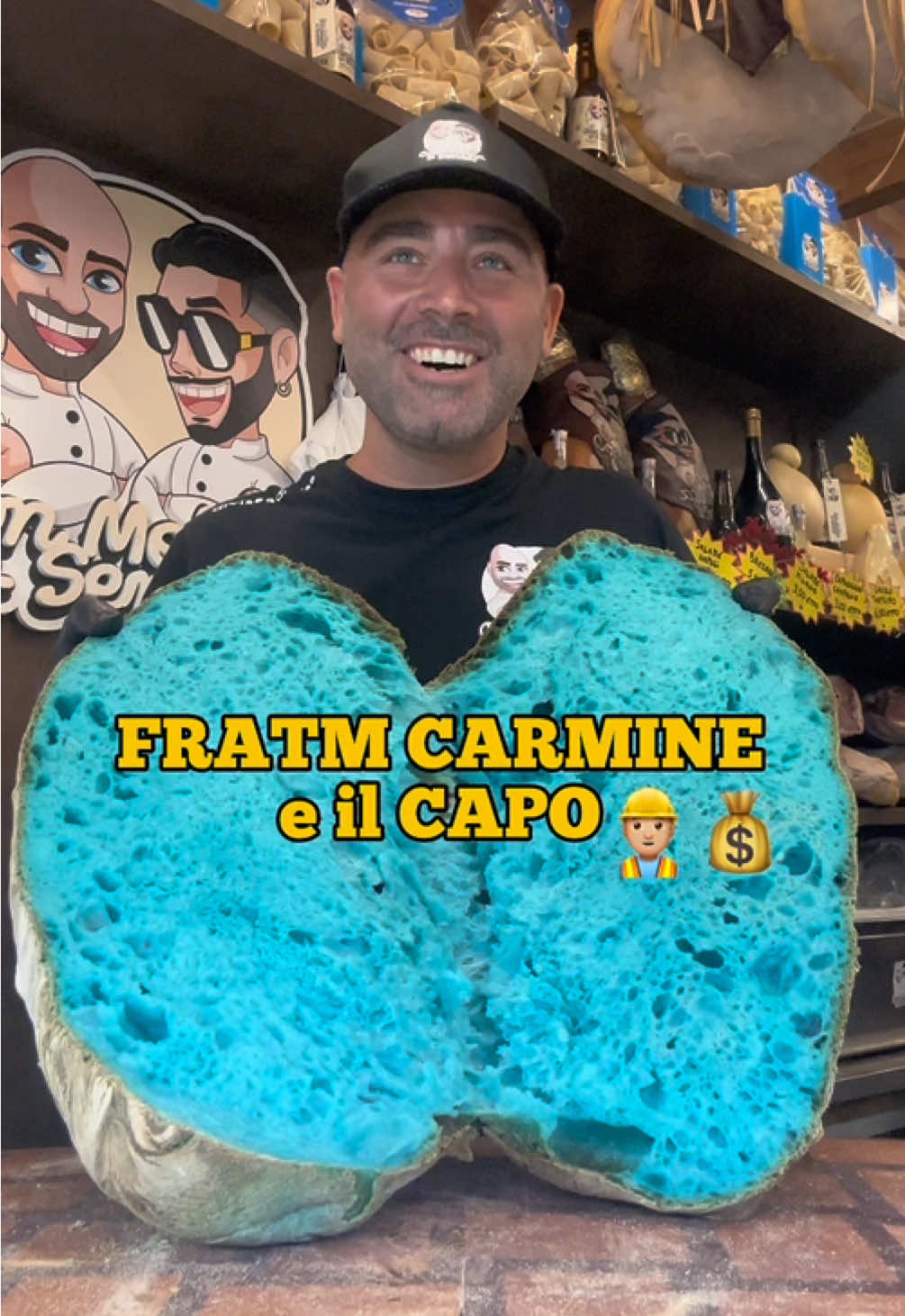 A post by @donatodecaprio3 on TikTok caption: Lezione avanzata di Napoletano con fratm Carmine e il capo (che deve cacciare i sord) 👨🏻‍💼
