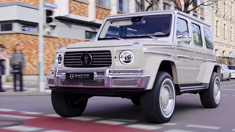 A post by @black_fox_motors on TikTok caption: G-CLASS VINTAGE🚀 Enjoy every detail! Available for the Worldwide delivery! #blackfoxmotors #carlexdesign #gclass #vintage #oldmoney #vintagestyle #g500 #gwagon #g63 #gclassamg #vintagecar  #stmoritz #oldmoneystyle #oldmoneyaesthetic #luxury #luxurycarlifestyle #luxurycardealer #caroftheday #vintageinspired #carswithoutlimits #mercedesbenz #cargram #luxurycarlife #theicestmoritz #vintagecarsdaily #munich #germany #mercedesclassic #cartok #carreview #carsoftiktok #dubai #munich 