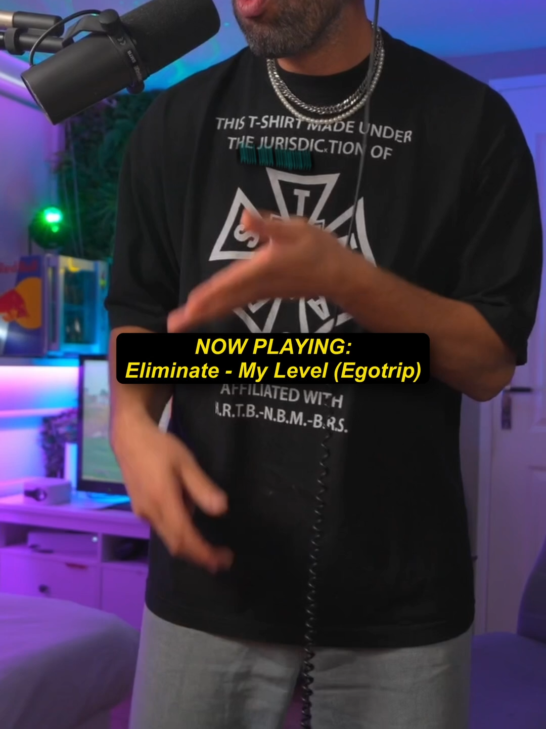A post by @hato.dj on TikTok caption: WAIT FOR THE DROP AT THE END 😫😫😫 ___________________________________ p.s. 'RISK IT ALL' IS OUT NOW! Go stream that! shortcut: www.hato.dj Full video: HCDS 158 on YT Track: Eliminate - My Level (Egotrip) #TRAP #bassmusic #dubstep @eliminatehq