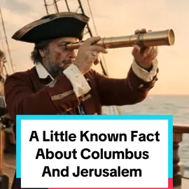 A post by @nasdaily on TikTok caption: A little known fact about Columbus and Jerusalem. See you tomorrow for Day 10! @AI School for Entrepreneurs 