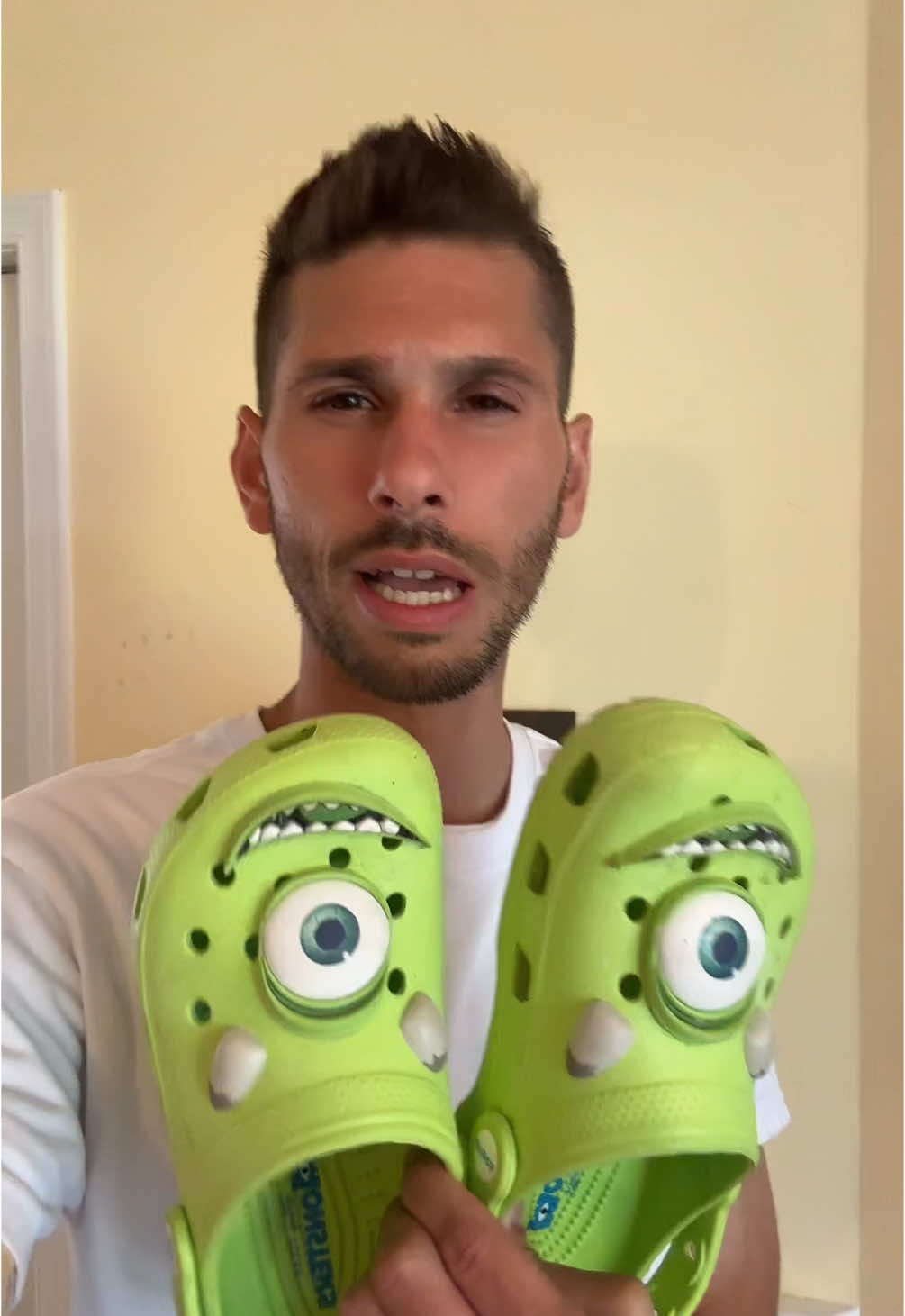 A post by @kingzippy on TikTok caption: @Crocs day 4, what’s your favorite crocs you have? 