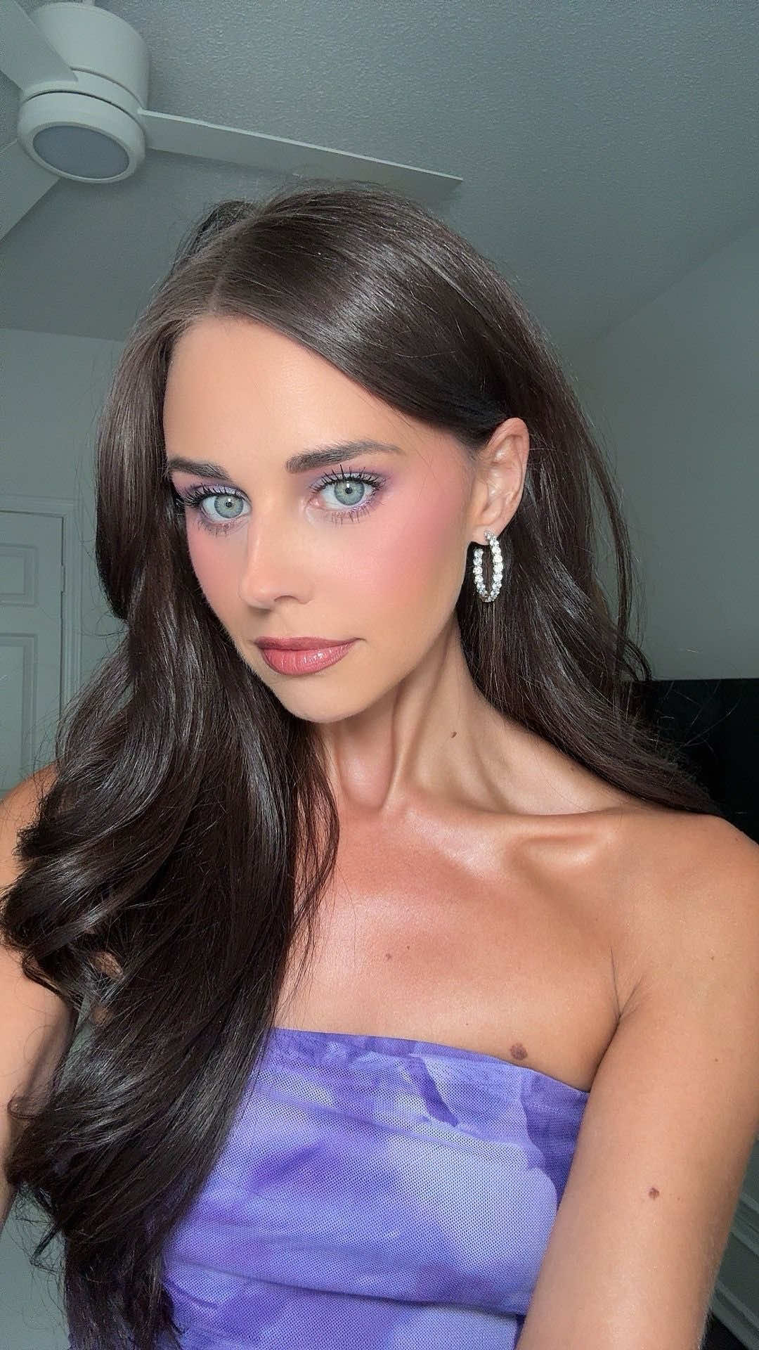 A post by @lydiahickman on TikTok caption: 💜💜💜 @Polite Society Beauty @Charlotte Tilbury @tarte cosmetics @Thrive Causemetics @Maybelline NY @DIBSBEAUTY @Morphe Cosmetics @urban decay @Clarins USA 