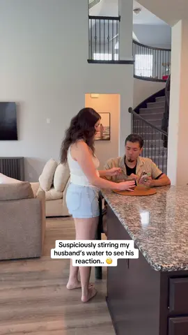 A post by @himandherofficial on TikTok caption: He’s so dramatic! 🤣 #couple #husbandwife #marriedlife #funny #husband 