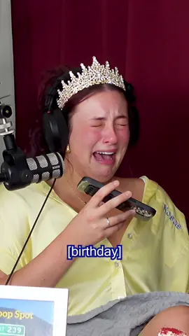 A post by @brynnemarieeee on TikTok caption: I love you all so much 🩷 MY BIRTHDAY PODCAST IS OUT NOW!!! @Pretty Funny Podcast 