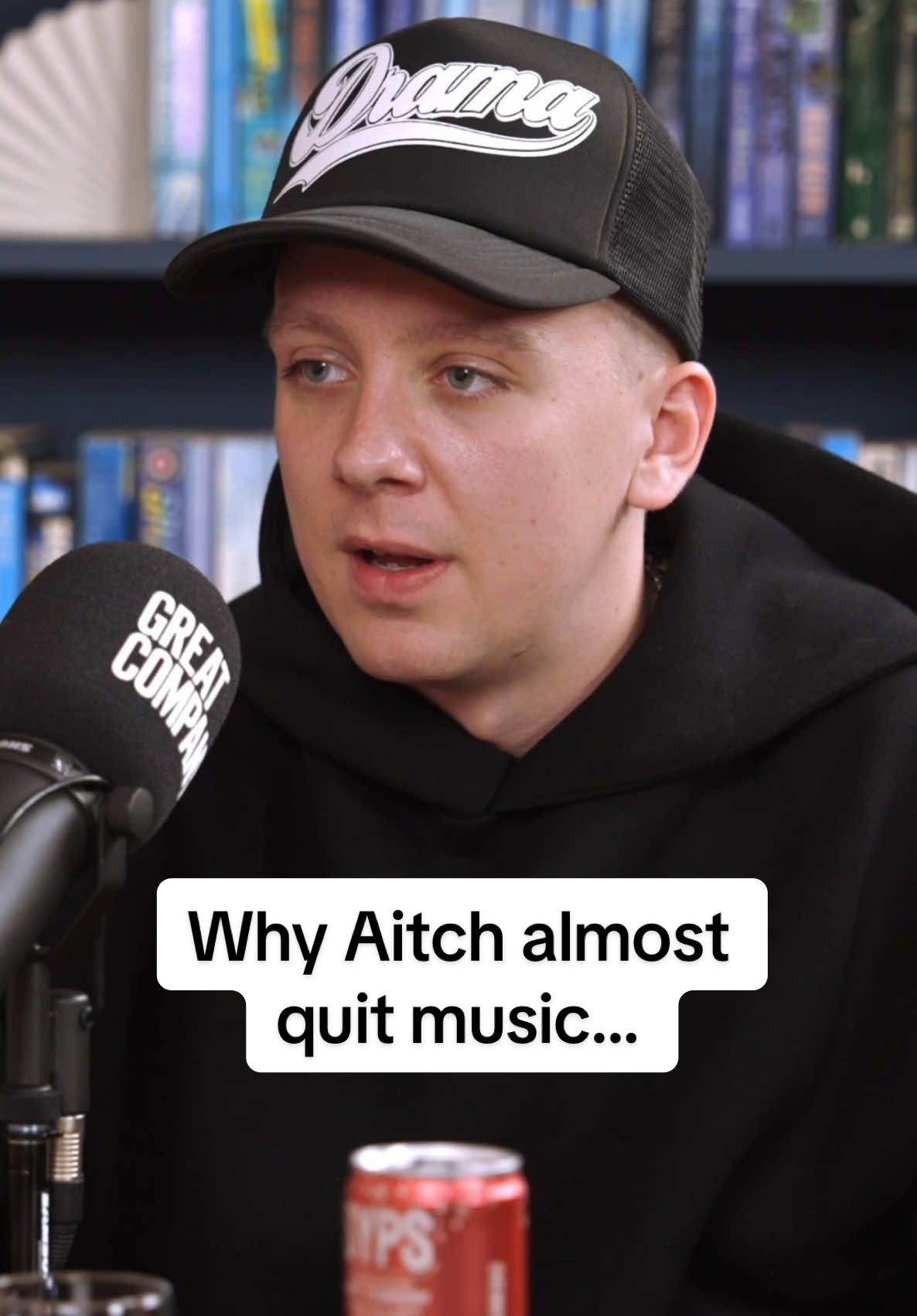 A post by @greatcompanypodcast on TikTok caption: Aitch opens up about why he nearly quit making music and how fame nearly got the better of him. New episode out now on YouTube!! To stream the new episode search ‘great company podcast Aitch on YouTube, Spotify or Apple. @jamie @AitchMedia  #aitch #rapper #podcasts #clips #music #trolls #jamielaing