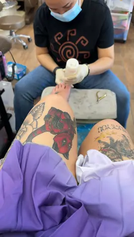 A post by @alexzandriajayde on TikTok caption: #SelfCare #tattoo #tattoos 