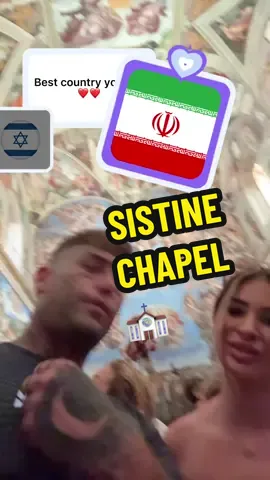 A post by @ibothepro on TikTok caption: SISTINE CHAPEL THIS IS MY LAST EVER FLAG VIDEO, soon I will post Islamic content again … big up my Christian brother around the world and in Iran it was nice to visit here I was Roman Catholic for 21 years. Still have a lot of love for the brothers viva Iran 🇮🇷 🐐 fricken goats Persian kings and queens … #iran #italy #palestine #iraq #rome #fyp #viralvideos #shorts #sistinechapel #jesus #islam #allah #alhamdulillah #bismillah 