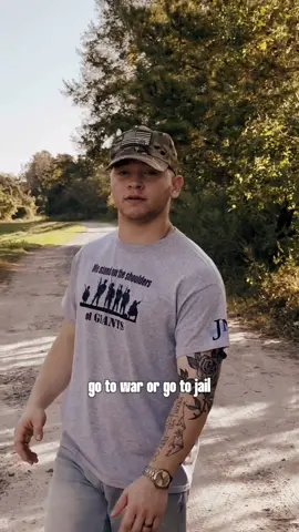 A post by @jonathanmichaelfleming on TikTok caption: I promise you won’t get drafted bro. You’re 150 lbs overweight 😭 Song Name: Letter In the Mail Album: Cadences Volume 1 . . 🎧💿 All the cadences are available to listen to via hard copy CDs and are out on your favorite music service. You can find a Iink to all of the above on my profiIe. 👕 The shirt/hat I’m wearing and other merch are also available using the same Iink. #jonathanmichaelfleming #military #letterinthemailcadence #militarycadence
