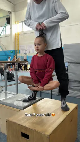 A post by @wow_family_circus on TikTok caption: #hairhanging #aerialstraps #circus 