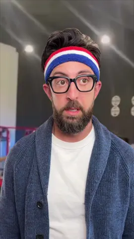 A post by @realadamrose on TikTok caption: i should just work out at home…