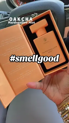 A post by @kenyattamademebuyit on TikTok caption: Smell so good 🧡🧡. #oakcha #oakchaperfume #perfume #perfumetok #DealsForYouDays #marshmallowmist 